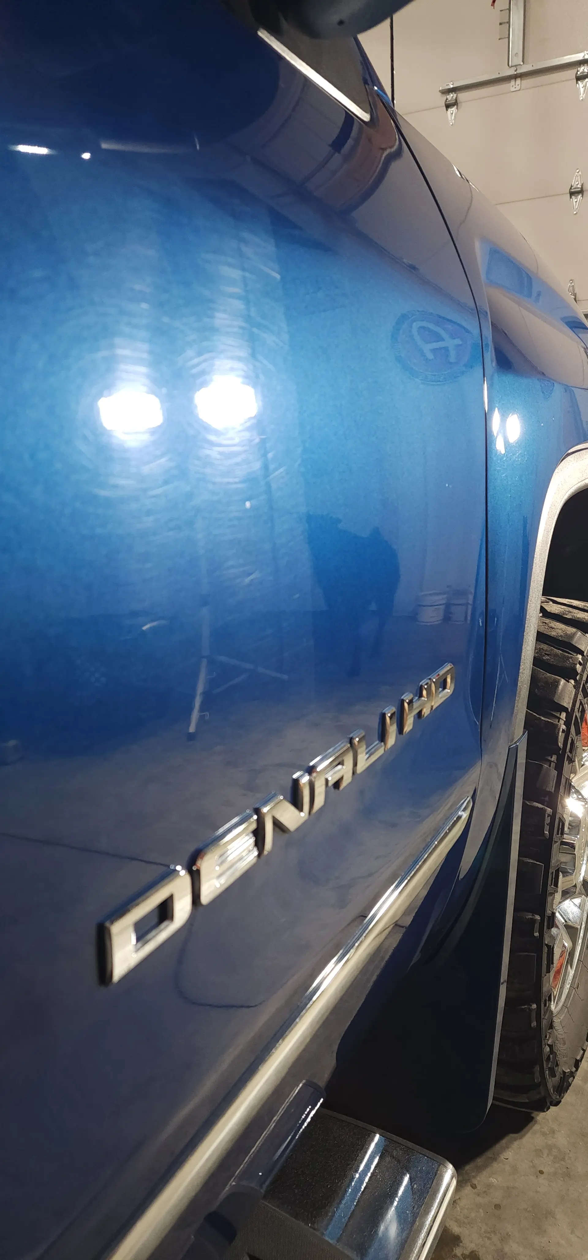 Mirror gloss finish on paint after ceramic coating