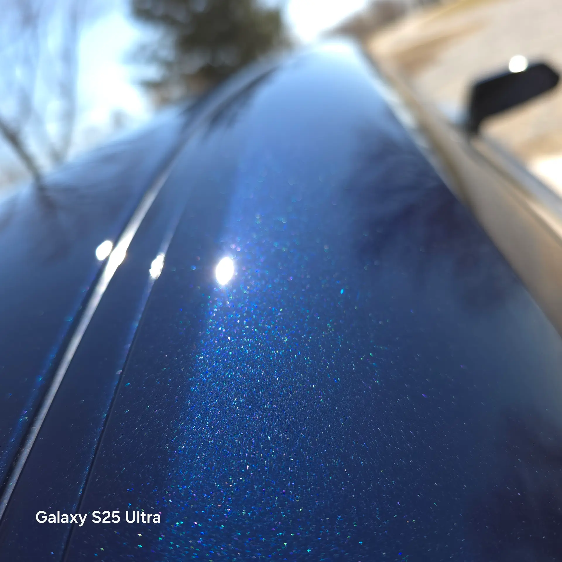 Ceramic coated wheel face on a detailed vehicle